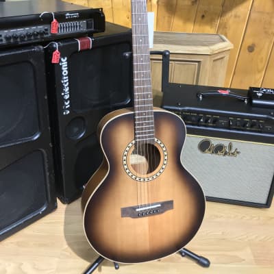 Teton STR100DVS-OP Range 3/4 Size Guitar Solid Spruce Top, Mahogany Back & Sides With Gig Bag image 1