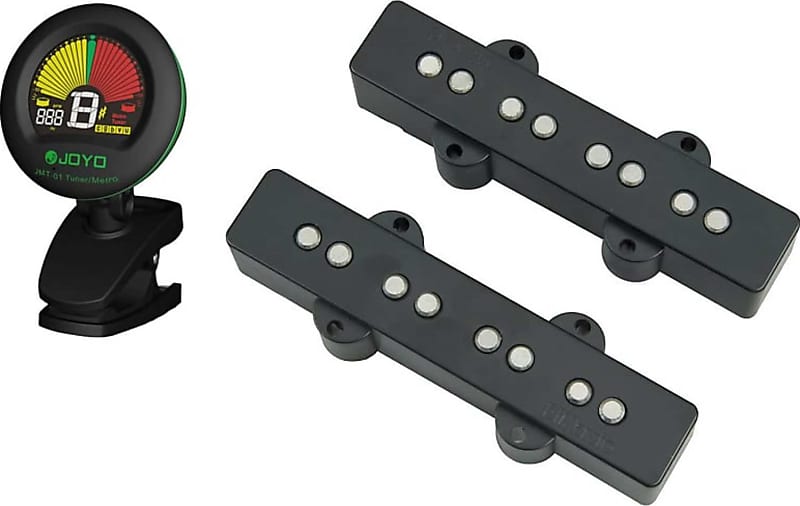 Dimarzio Dp249 Area J Neck And Bridge Black Bass Pickup Set W Reverb 8651