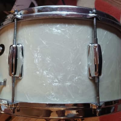 Slingerland WMP Custom 7 x 15   Concert Snare drum 1958 (stamped) image 12