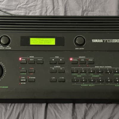 Yamaha TG33 Tone Generator 1990 - Black