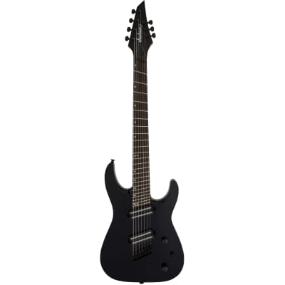 Jackson X Series Dinky DKAF7 MS Electric Guitar, 7-String, Black image 2