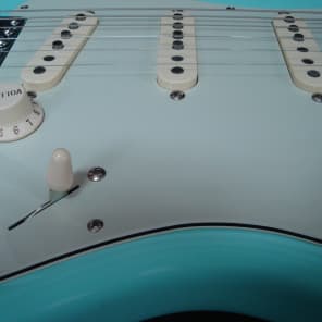 Fender 60's reissue Strat 2014 Surf Green image 11