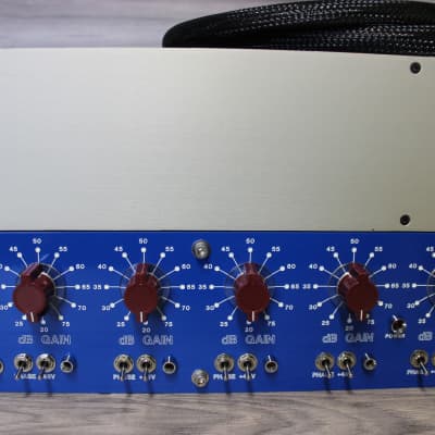 Revive Audio Custom: 8 channel 1073, Neve style preamp, Carnhill transformers, top shelf preamp image 4