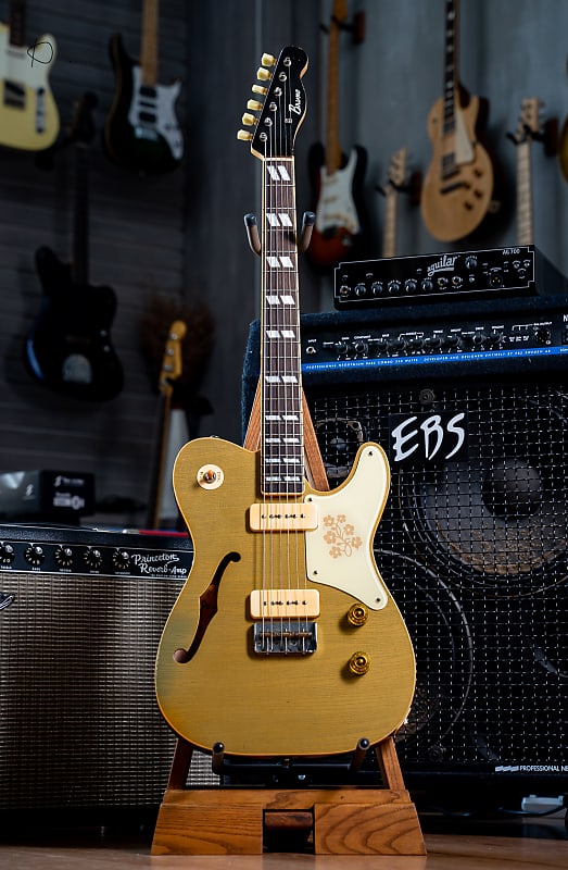 Bruno Guitars TN-295 Relic - Brass Powder Gold