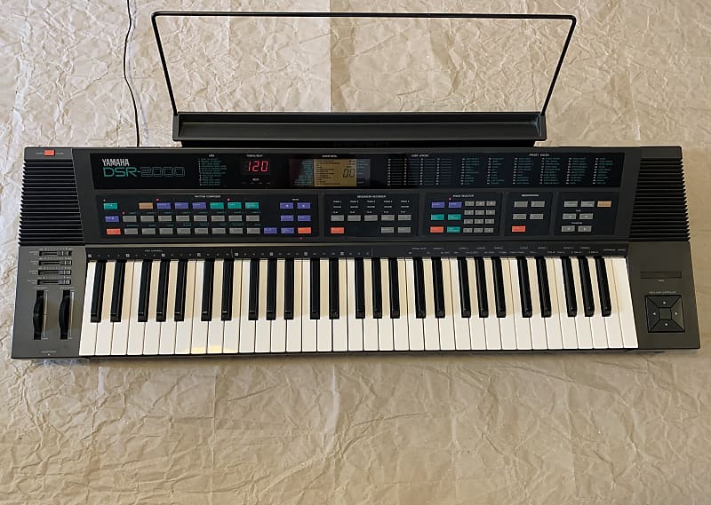 ヤマハ DSR-2000 シンセサイザー Yamaha DSR-2000 80s Excellent Condition Keyboard FM synth