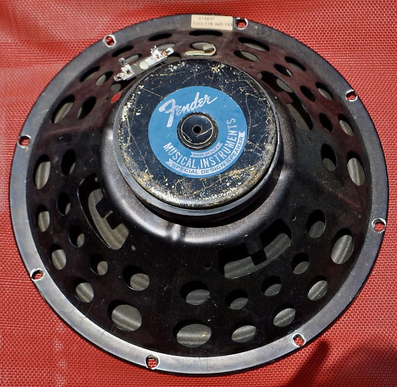 Vintage Fender Labeled Oxford 12L611B, 8 Ohm, 12 Inch Reverb