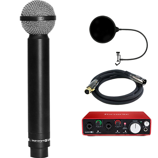 M 160: Dynamic double-ribbon microphone (hypercardioid)