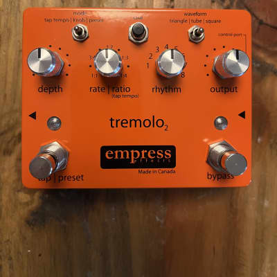 Reverb.com listing, price, conditions, and images for empress-tremolo2