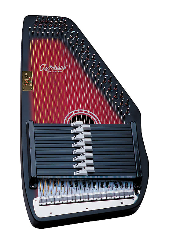Oscar Schmidt - Tobacco Sunburst 15 Chord Acoustic Auto Harp! OS15B *Make An Offer!* image 1
