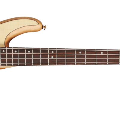 Schecter Stiletto Custom-4 Electric Bass Guitar (Natural Satin) NAT 2531 for sale