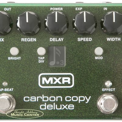 MXR M292 Carbon Copy Deluxe Analog Delay Effect Pedal image 1