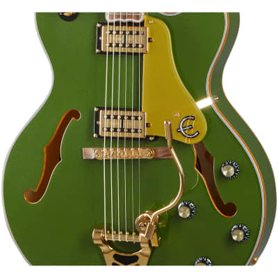 Epiphone EMPEROR SWINGSTER HOLLOWBODY ELECTRIC GUITAR (FOREST GREEN METALLIC) for sale