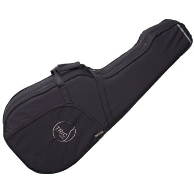 TRIC Deluxe Classical Folk Concert Hall Black Guitar Case for sale