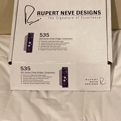 Rupert Neve Designs 535 500 Series Diode Bridge Compressor Module 2017 - Present - Shelford Blue image 2