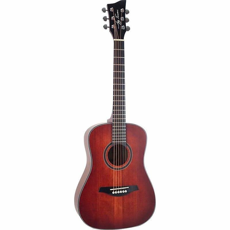 Jay Turser JTA52 2/4 Size Acoustic Guitar - Red Sun image 1