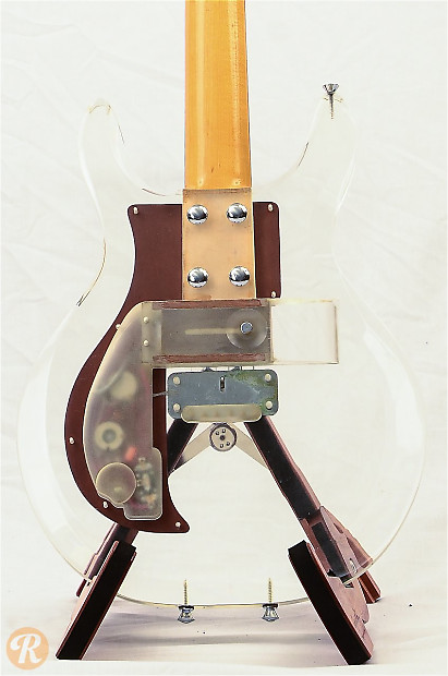 Ampeg Dan Armstrong Lucite Guitar Clear 1969 image 3