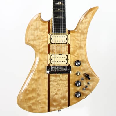 1999 BC Rich USA Mockingbird Supreme Deluxe Electric Guitar | Quilted Maple Top, Bernie Rico Signed, Mahogany Body/Neck, Active Electronics! image 3