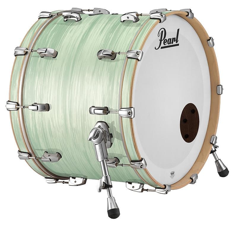 Pearl Music City Custom 18"x16" Reference Series Bass Drum w/o BB3 Mount ICE BLUE OYSTER RF1816BX/C414 image 1