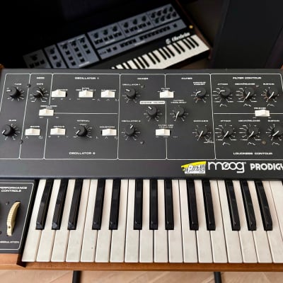 Moog Prodigy 32-Key Monophonic Analog Synthesizer 1979 - 1984 - Black