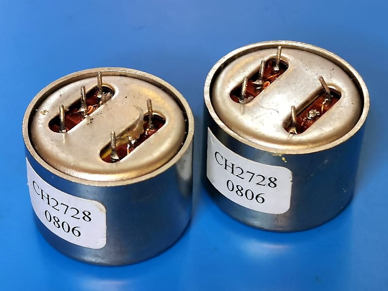 NOS Carnhill (OEP) audio line input transformers (x2) in