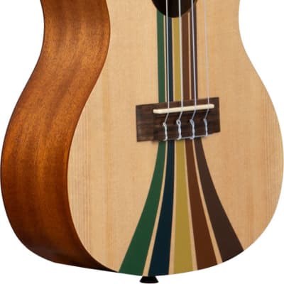 Ortega Guitars EARTH SERIES, 4-String Ukulele, Right, Raspberry