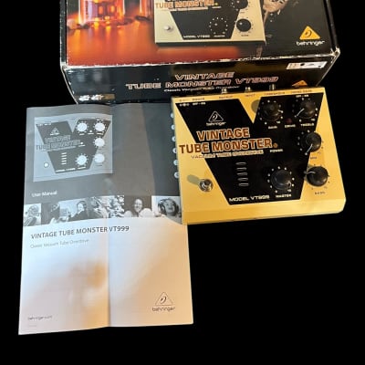 Reverb.com listing, price, conditions, and images for behringer-vt999-vintage-tube-monster