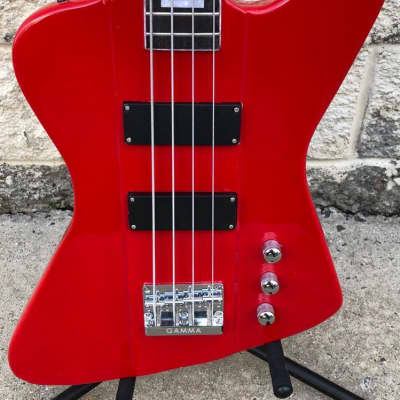 GAMMA Custom Bass Guitar G21-01, Epsilon Model, Tuscany Red image 3