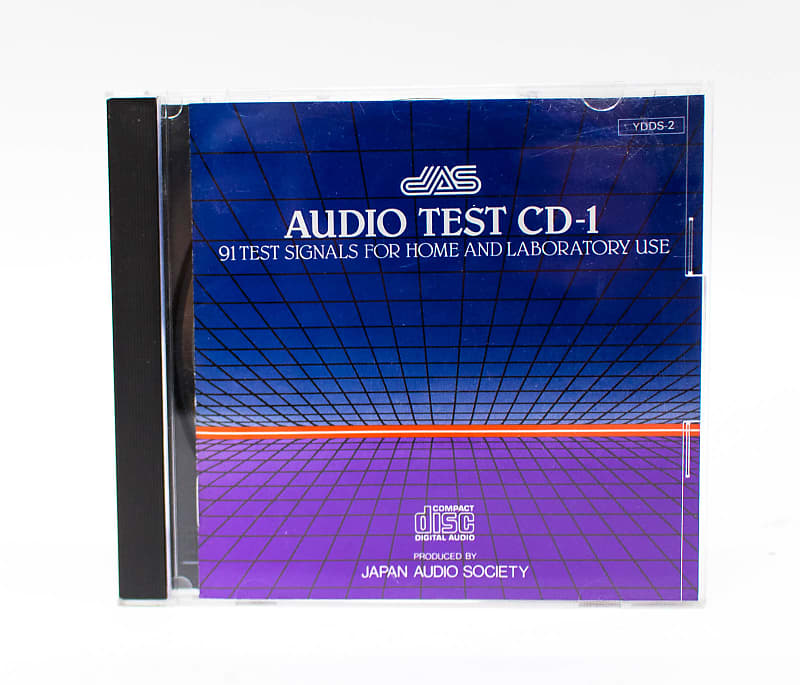 Audio Test CD1 91 Test Signals for Home and Laboratory Use Reverb