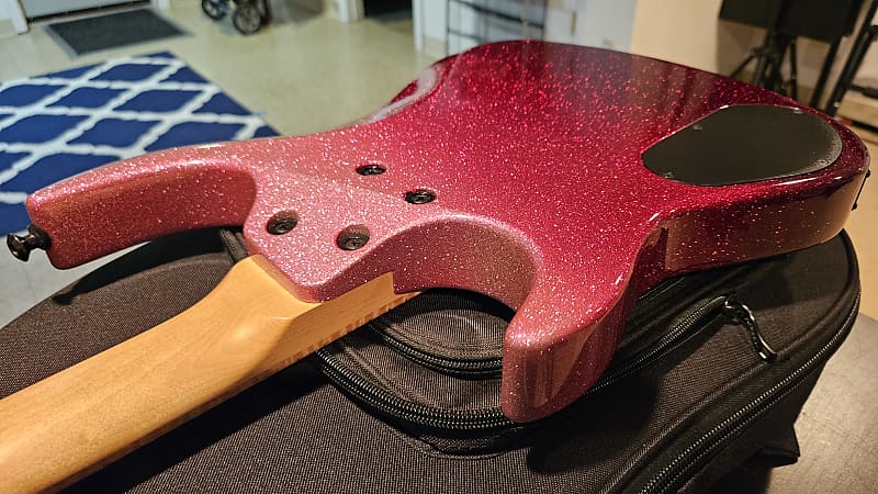 Kiesel Osiris - Sparkle Pink/Red/Black Cherry Fade | Reverb