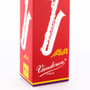 1 box of Baritone saxophone Java Red reeds - 2 1/2 - Vandoren
