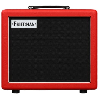 Friedman JEL-112 Jake E. Lee Signature 1x12 Guitar Amplifier Cabinet Red Bronco Tolex for sale