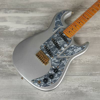 1990's Burns London Club Series Marquee Electric Guitar (Silver) image 1