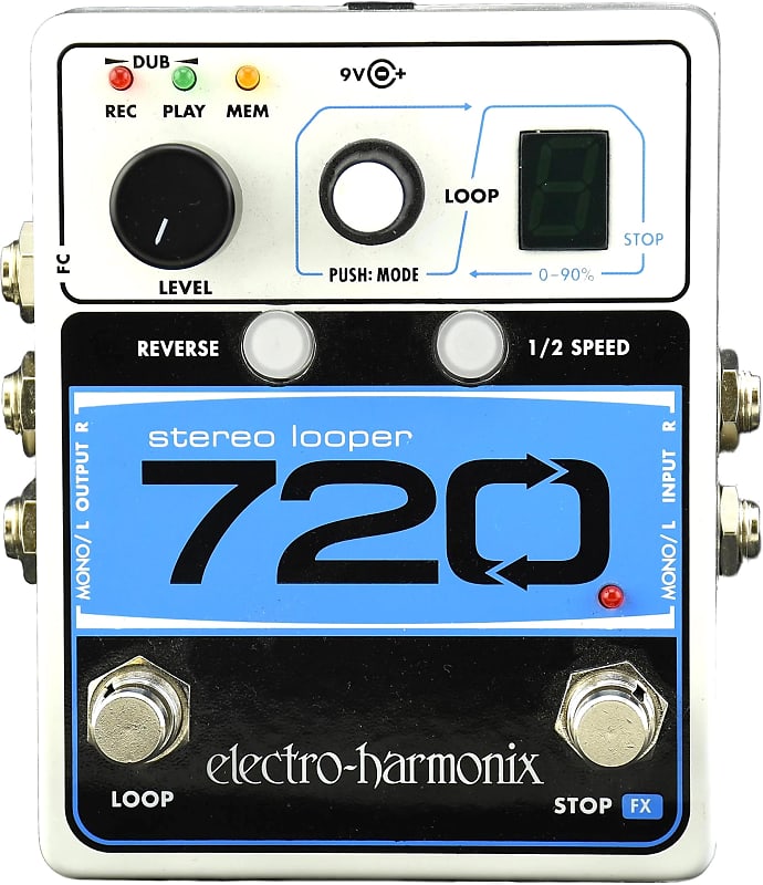 Electro Harmonix 720 Stereo Looper Pedal image 1