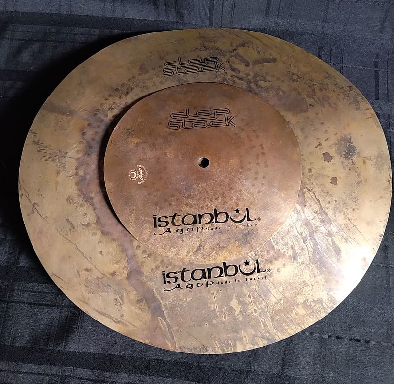 Istanbul Cymbals ClapStack (17/9) 17" Effects Cymbal (Cherry Reverb
