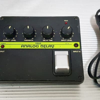 YAMAHA AD-10 Analog Delay MN3005 日本製 Rare 80s Yamaha AD-10 Analog Delay BBD Guitar Effect Pedal