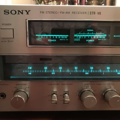 Vintage Sony STR V6 Stereo Receiver image 2