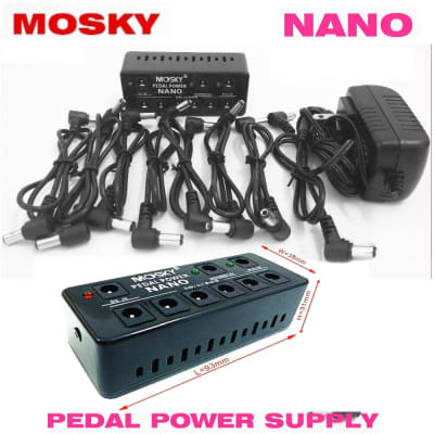 MOSKY Micro Power PW-8 NANO Power Supply Simultaneous Ceter Minus and Center Positive image 3