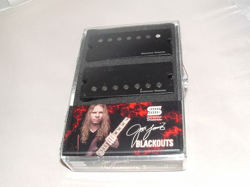 Seymour Duncan Jeff Loomis Blackouts Set  7 String Active Mount    New with Warranty image 1