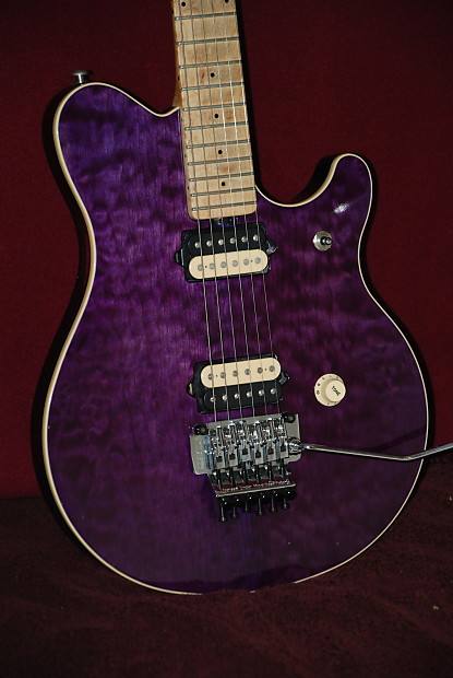 Ernie Ball Music Man EVH Translucent Purple