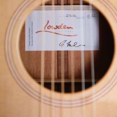 Lowden O-22 Original Series Cedar/Mahogany Acoustic Guitar image 8