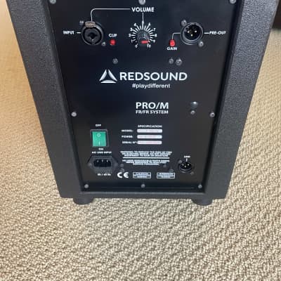 Red Sound ELIS.8 Pro - 8" Active FRFR Cabinet 2023-2024 - Black image 6