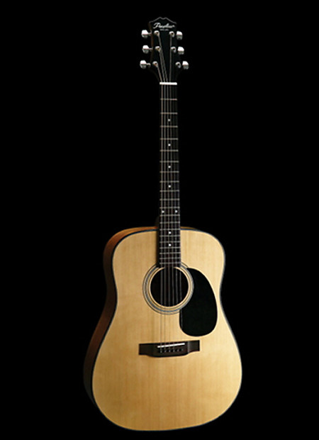 Peerless PD 50 Acoustic Guitar Dreadnought Solid Spruce Top Mahogany Natural