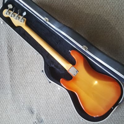 Fender Precision Bass Fretless Conversion 1973 Sienna Sunburst image 9