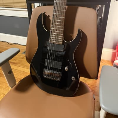 Ibanez RGIR20E-BK Iron Label 2012 - Black | Reverb