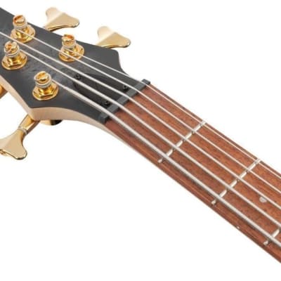 Ibanez SR305EDXBZM 5-String Electric Bass Guitar in Cosmic Black Frozen Matte image 2