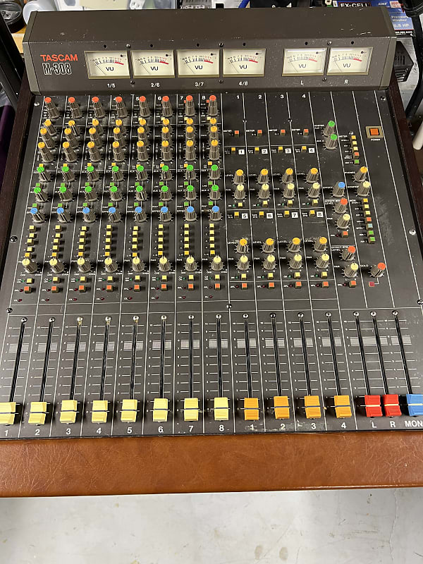 Tascam M-308 Studio Mixing Board, 1980's | Reverb