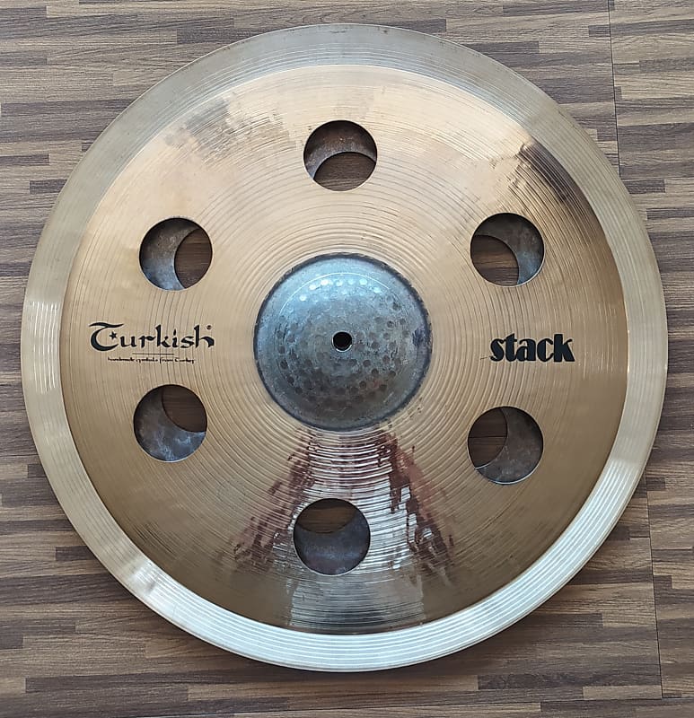 Turkish Cymbals Stack Set16" Sirius Crash18" Sehzade China Reverb