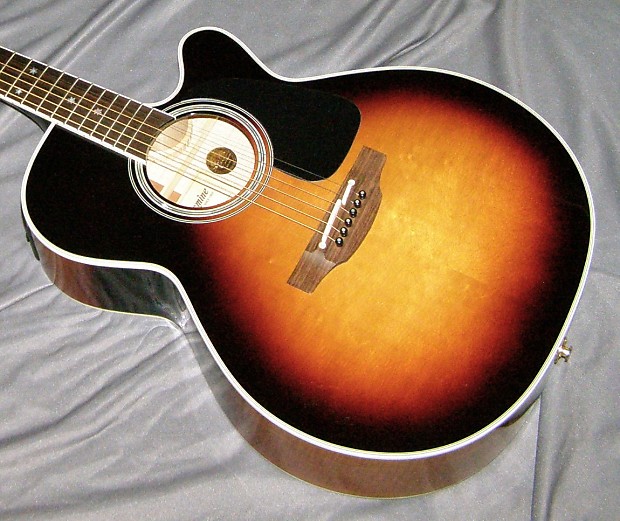 Takamine P6NC BSB Pro Series 6 NEX Cutaway Acoustic/Electric Guitar Brown Sunburst Gloss image 2