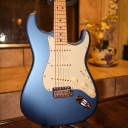 Fender American Performer Stratocaster, Maple Fingerboard, Satin Lake Placid Blue, 2020