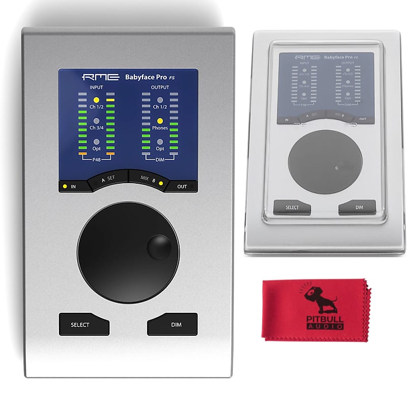 RME Babyface Pro FS 24-Channel Audio Interface w/ Cover & Pitbull